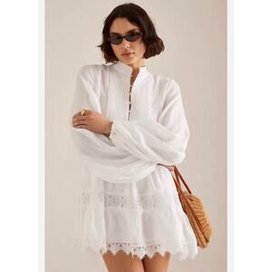 Bardot Women's Antonia Lace Trim Mini Dress - US Size 8